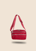 Bolso Bandolera Rojo Multicierre