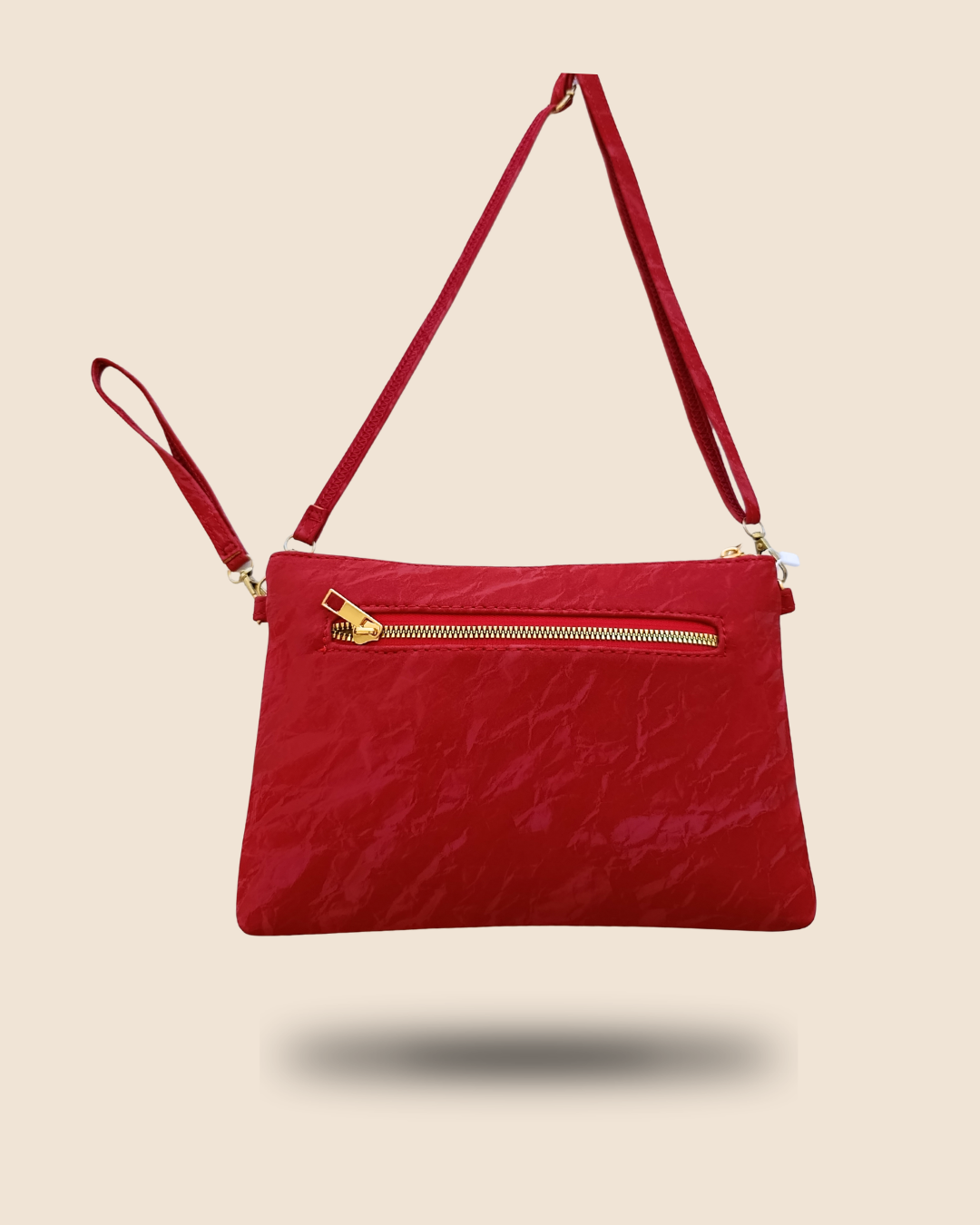 Bolso Clutch Rojo Vivo