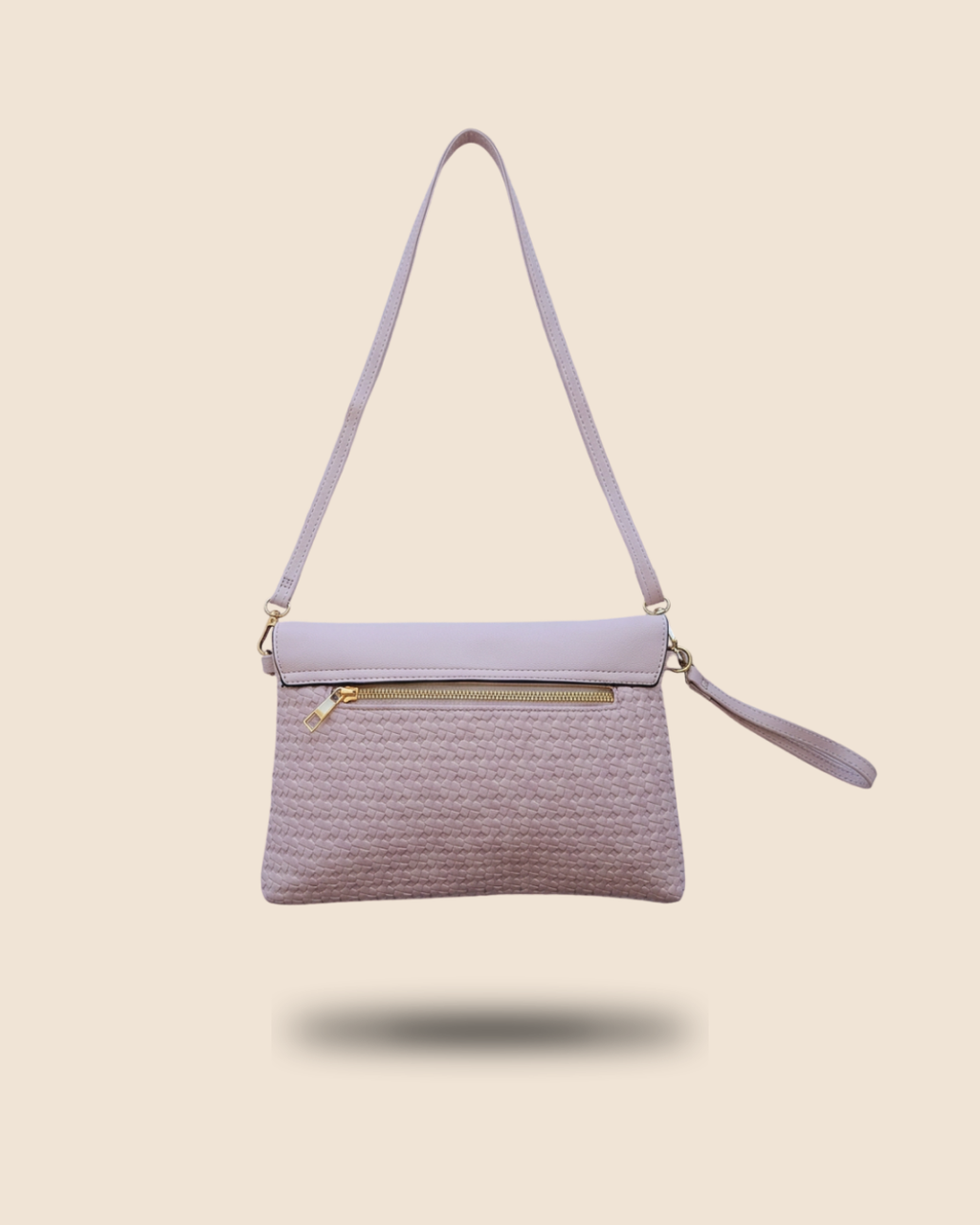 Bolso Rosa Trenzado