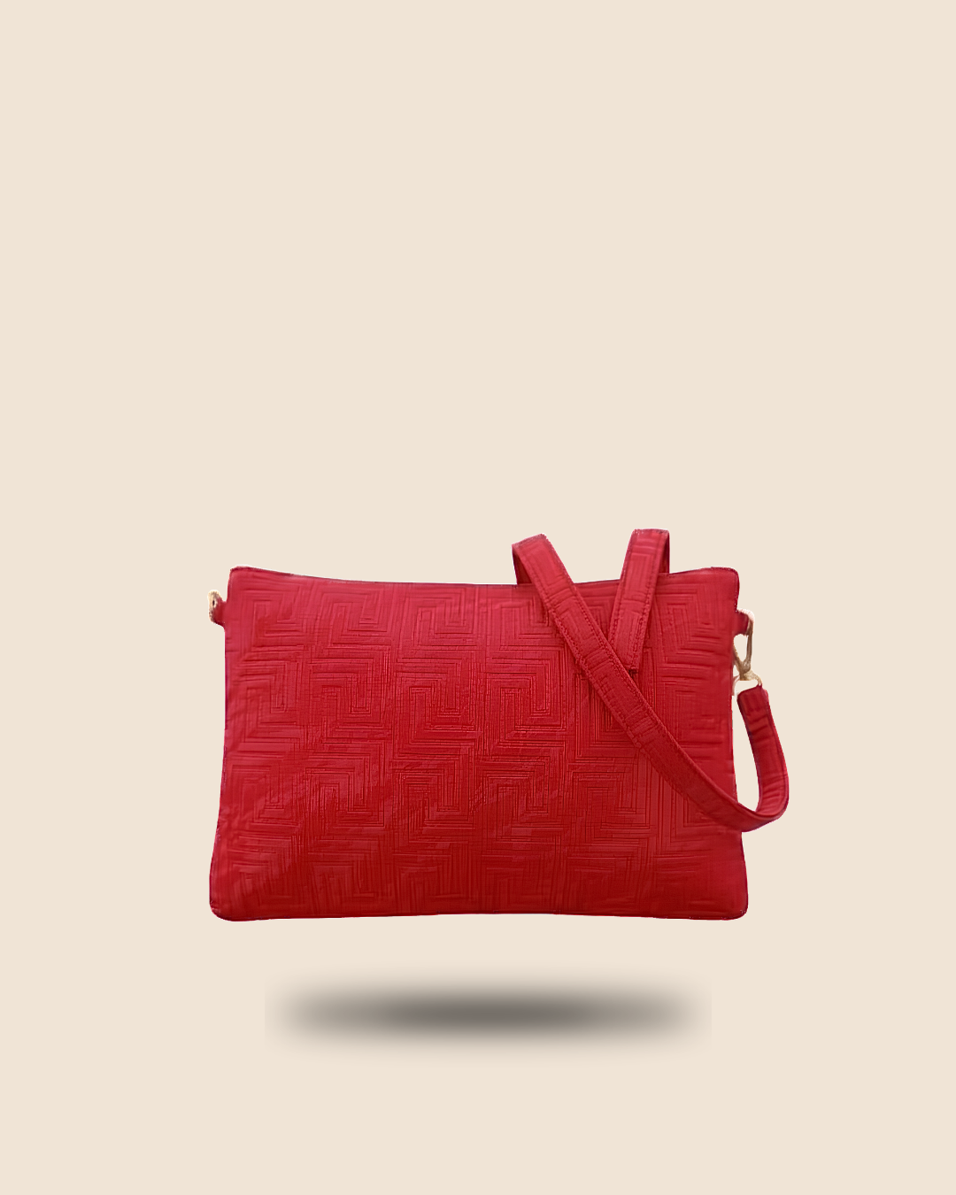 Bolso Clutch Rojo Vivo